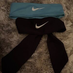 Nike Aqua and Black Headbands like new girls basketball volleyball